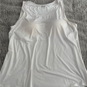 32 Degrees Women's White Tank Top XL